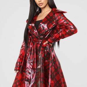Keep it undercover trench coat- fashionnova